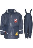 Blau/ Regenanzug Feuerwehr von Playshoes 1