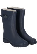 Dunkelblaue Damen-Gummistiefel Rubber Rain Boots von XQ 1