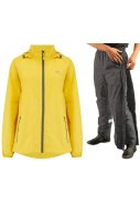 Gelber Regenanzug von Mac in a Sac (Hose mit langem Reißverschluss) 1