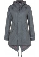 Graue (Cool Grey) Damenregenjacke HafenCity® von BMS