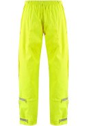 Neon blauer/ gelber Regenanzug von Mac in a Sac (Neon gelber Hose mit langem Reißverschluss)  2