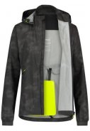 Reflektierende schwarze Damenregenjacke Commuter Jacket von AGU 4