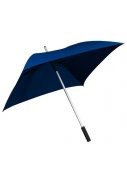 Quadratischer blauer Regenschirm