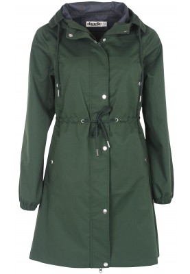 Dunkelgr&uuml;ne (khaki) Damenregenjacke Aalborg von Danefae