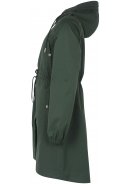 Dunkelgr&uuml;ne (khaki) Damenregenjacke Aalborg von Danefae 2