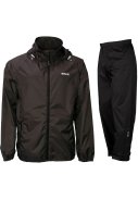 Antrhraziter leichtgewichtige Herren Regenanzug Packable von Pro-X Elements 1