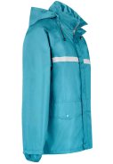 Aqua blaue Unisex Regenanzug Dusch von Bjornson 6