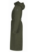 Grüne (Army Green) Urban outdoor lange Damenregenjacke von AGU 5