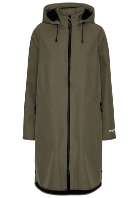 Army softshell A-Linien-Regenmantel von Ilse Jacobsen