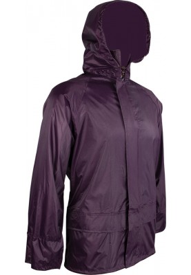 Aubergine Kinderregenjacke Stormguard Packaway von Highlander