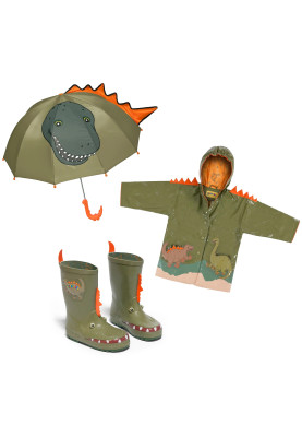 Kidorables Dinosaurier Regenbekleidung