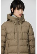 Beige (Brindle) Puffer Damenregenjacke Frost von Tantä 4