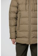 Beige (Brindle) Puffer Damenregenjacke Frost von Tantä 5