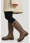 Braun (Shitake) hohe Gummistiefel Halla von Tretorn 6