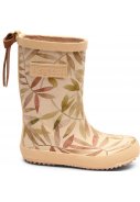 Beige Kinderregenstiefel Fashion "Beige Leaves" von Bisgaard 4