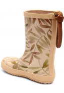 Beige Kinderregenstiefel Fashion "Beige Leaves" von Bisgaard 6