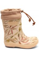 Beige Leaves Regen-/Winterstiefel Thermo von Bisgaard 2