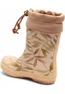 Beige Leaves Regen-/Winterstiefel Thermo von Bisgaard 7