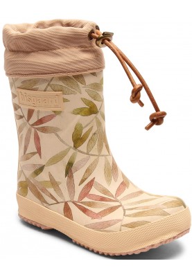 Beige Leaves Regen-/Winterstiefel Thermo von Bisgaard