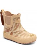 Beige (Beige Leaves  Kinderregenstiefel "Baby" von Bisgaard 1