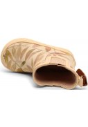 Beige (Beige Leaves  Kinderregenstiefel "Baby" von Bisgaard 6