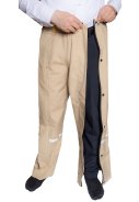Beige Regenhose mit durchgehendem Reißverschluss von Hello Rain