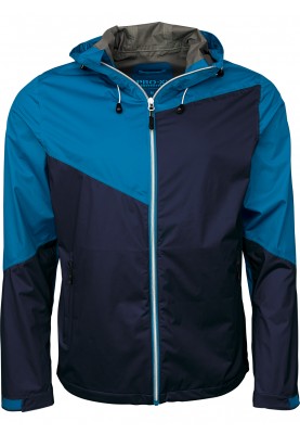 Blaue Stretch Herrenregenjacke Liam von Pro-X Elements
