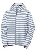 Blau gestreifter Damen-Regenmantel Core Graphic von Helly Hansen