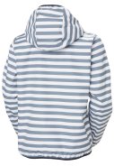 Blau gestreifter Damen-Regenmantel Core Graphic von Helly Hansen 2