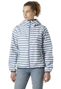 Blau gestreifter Damen-Regenmantel Core Graphic von Helly Hansen 3