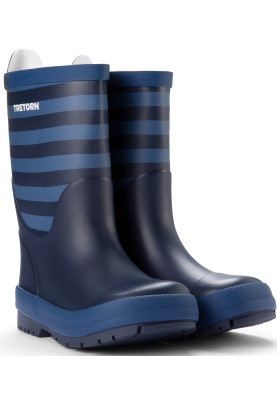 Blau gestreifte Kinderregenstiefel Gränna von Tretorn