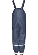 Playshoes Regenanzug mit Fleece-Futter marine/hellblau 2