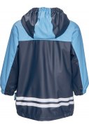 Playshoes Regenanzug mit Fleece-Futter marine/hellblau 6