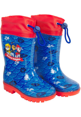 Blau mit roten Gummistiefeln von Paw Patrol