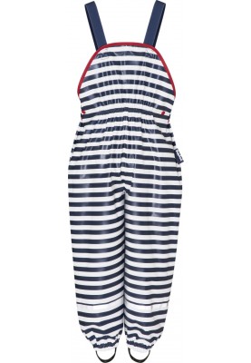 Playshoes Regenlatzhose blau/weiß gestreift