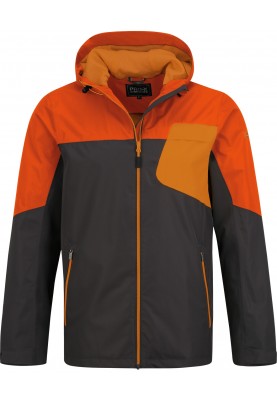 Anthrazit/orange Herrenregenjacke Mason von Pro-X Elements