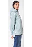 ​​​​​​​Blauer (Blue Glow) Stretch-Softshell-Damen-Regenjacke Lug von Tantä 3