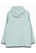 ​​​​​​​Blauer (Blue Glow) Stretch-Softshell-Damen-Regenjacke Lug von Tantä 7