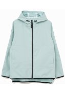 ​​​​​​​Blauer (Blue Glow) Stretch-Softshell-Damen-Regenjacke Lug von Tantä 1