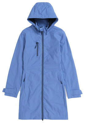 Blauer (Bluebell) Damen-Regenmantel Coverack Coat von Seasalt