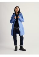 Blauer (Bluebell) Damen-Regenmantel Coverack Coat von Seasalt 3