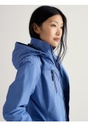 Blauer (Bluebell) Damen-Regenmantel Coverack Coat von Seasalt 6