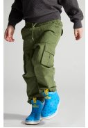Blaue Cookie Monster Design – knöchelhohe Kinder-Gummistiefel von XTRATUF 7
