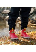 Rote Elmo Design – knöchelhohe Kinder-Gummistiefel von XTRATUF 7