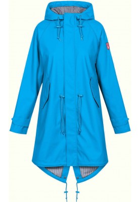 Blaue Damenregenjacke Travel Friese Fisher GD von Derbe