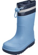Blaue gefütterte Gummistiefel von Playshoes 2