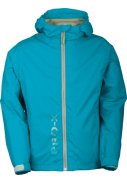 Neon türkis Kinder Regenjacke Flashy von Pro-X Elements 1