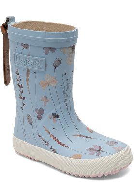 Blaue Kinderregenstiefel Fashion "Lavender Blossom" von Bisgaard