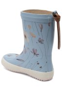 Blaue Kinderregenstiefel Fashion "Lavender Blossom" von Bisgaard 2