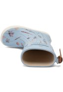 Blaue Kinderregenstiefel Fashion "Lavender Blossom" von Bisgaard 3
